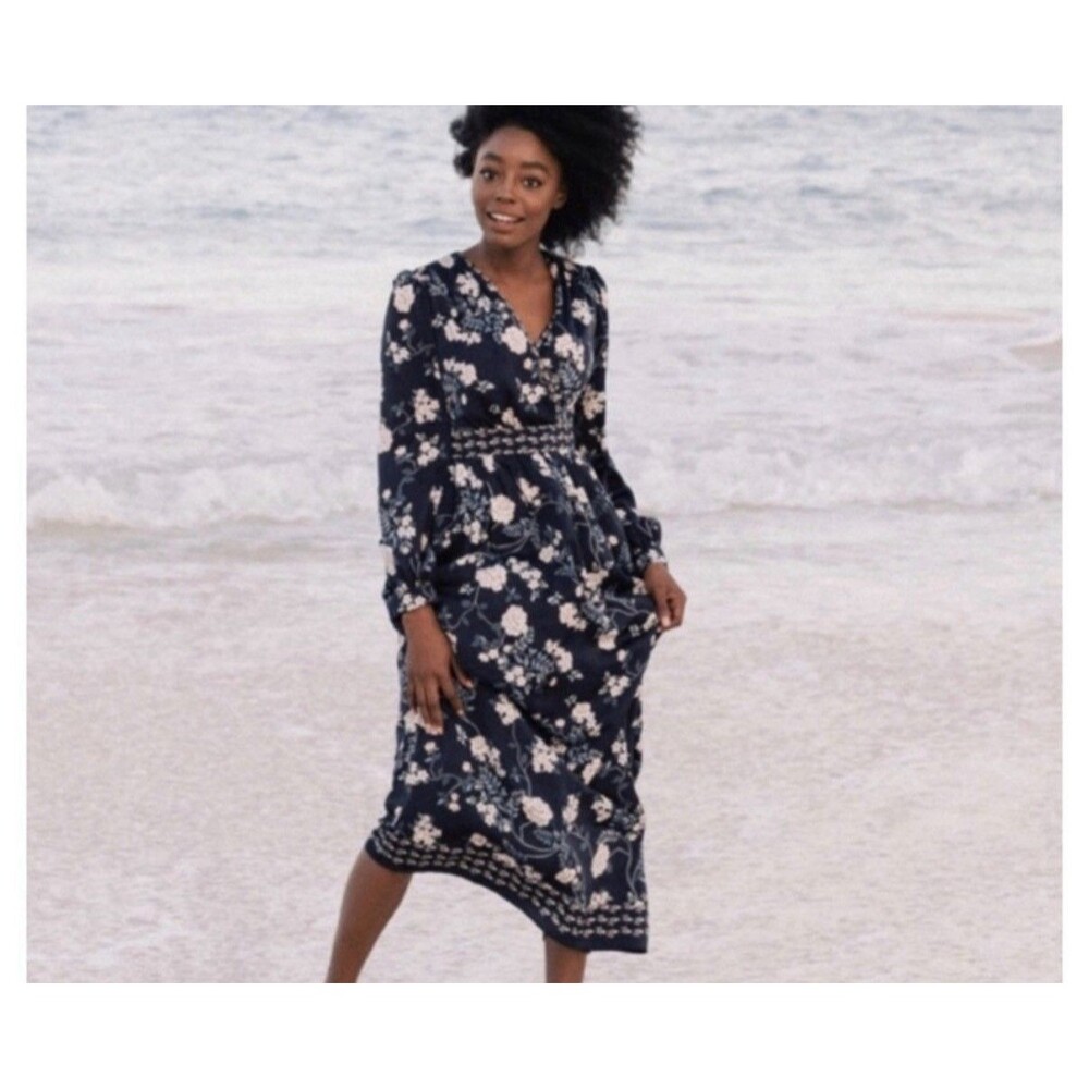 GAL MEETS GLAM Jade Floral Maxi Dress Size 16 All Season